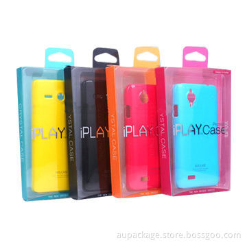 Plastic boxes for phone, case with printing, fashionable design